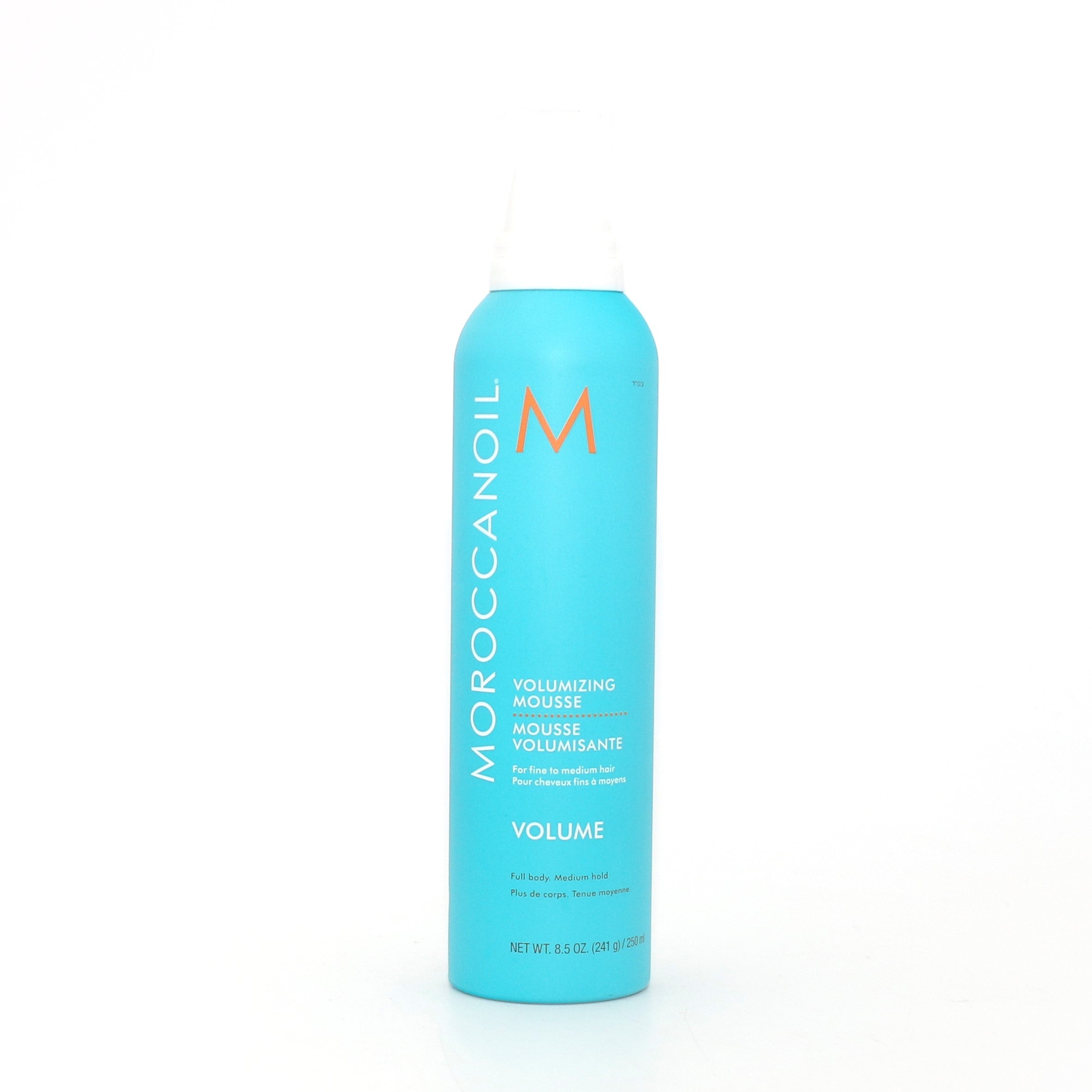 Moroccan Oil Volumizing Mousse 8.5 oz - Hair Styling Foam for Volume & Shine - Perfect for Fine, Flat Hair & Special Occasions