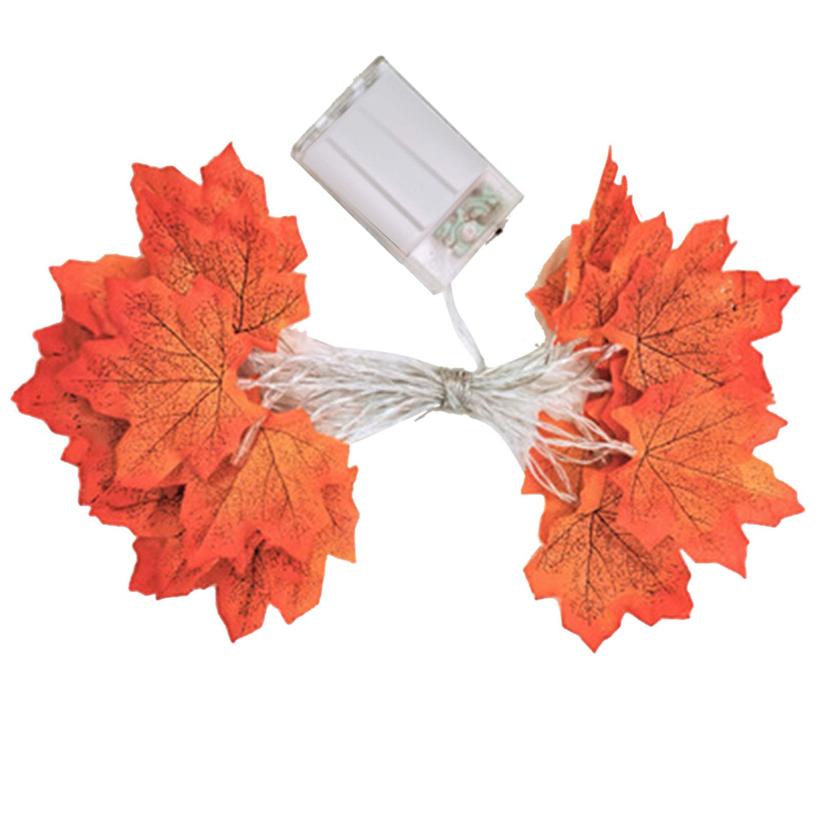 Maple Leaf Garland Lights - 300CM 20LED for Bedroom & Fall Party Decor
