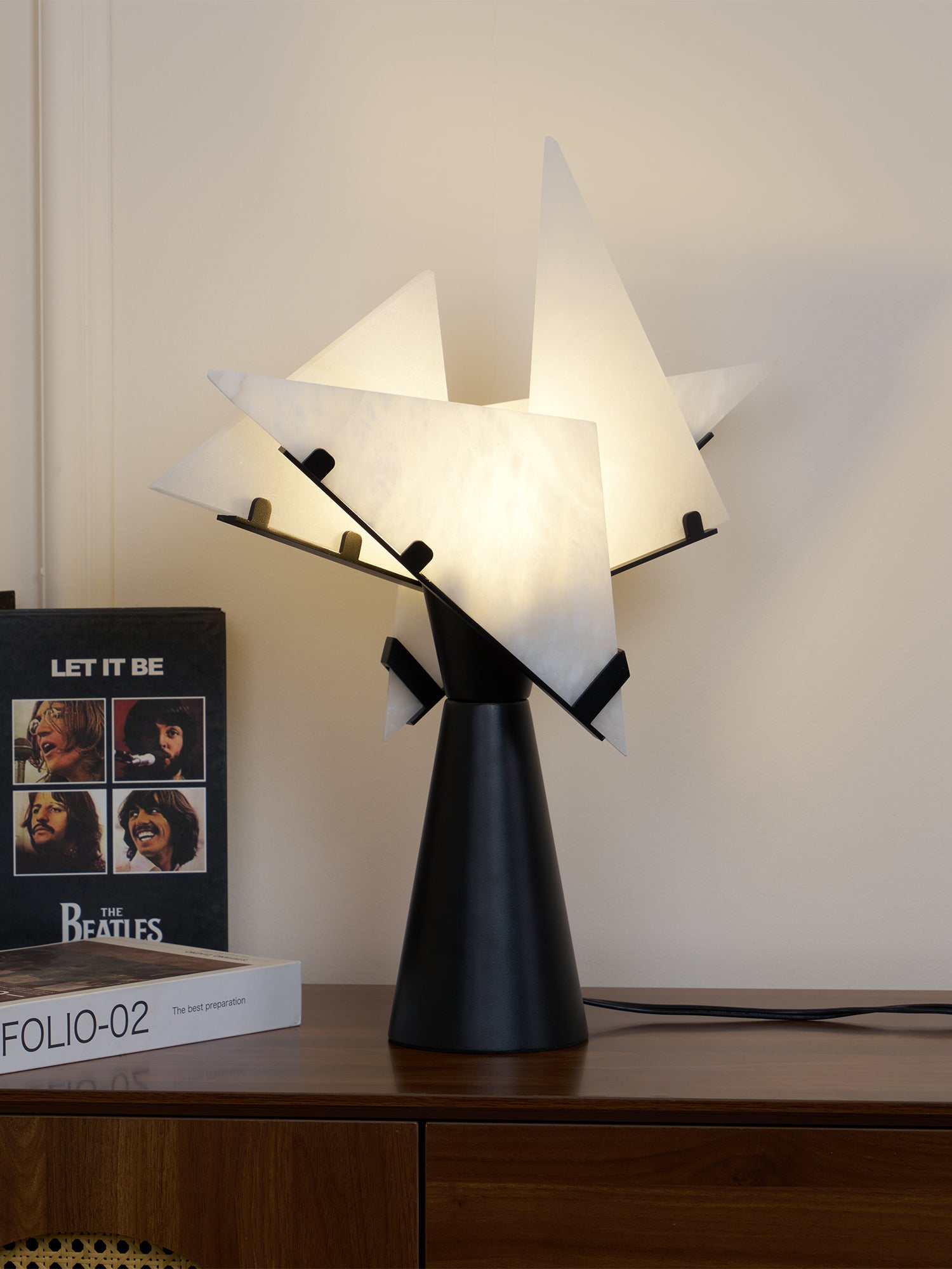 Pierre Chareau Style Modern Table Lamp - Adjustable LED Desk Light for Home Office, Bedroom & Living Room Decor - Perfect for Reading, Working & Ambient Lighting