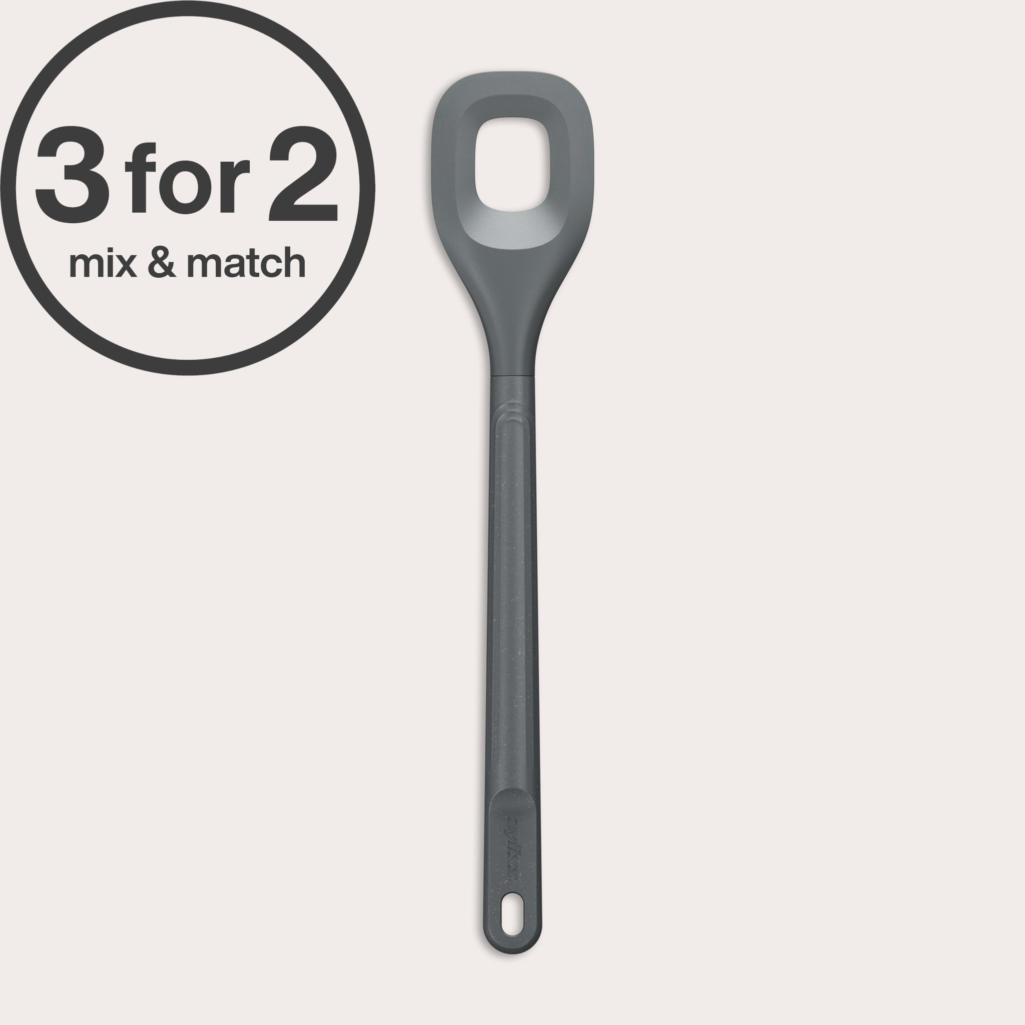 Premium Stainless Steel Square Mixing Spoon - Heat Resistant & Durable for Baking, Cooking, and Mixing - Perfect for Kitchen, Restaurant, and Home Use