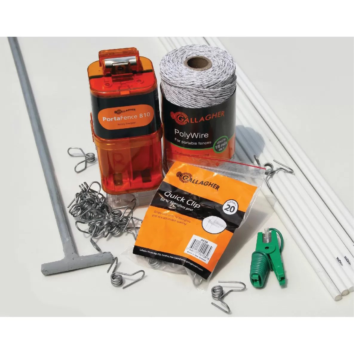 Gallagher™ Pet & Garden Electric Fence Kit - Safe & Effective Dog Containment System for Backyard & Farm Use