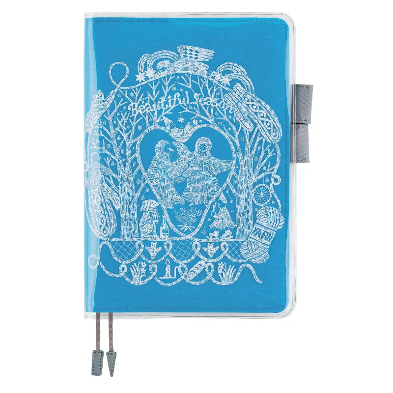 iyo okumi: A5 Size Cover on Cover for Hobonichi Planner (Beautiful Season) - 2025 Planner Accessories for Journaling, Scrapbooking & Daily Organization