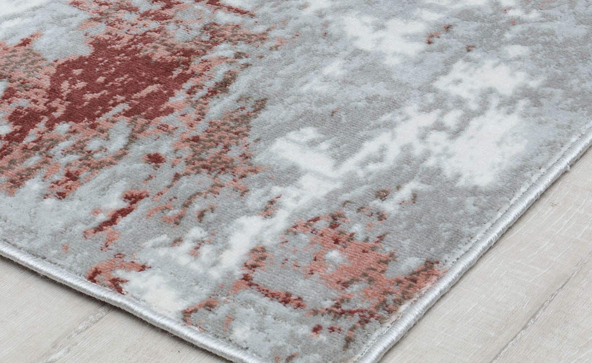 Silas SM40D Silent Night Abstract Vintage Area Rug 5'3