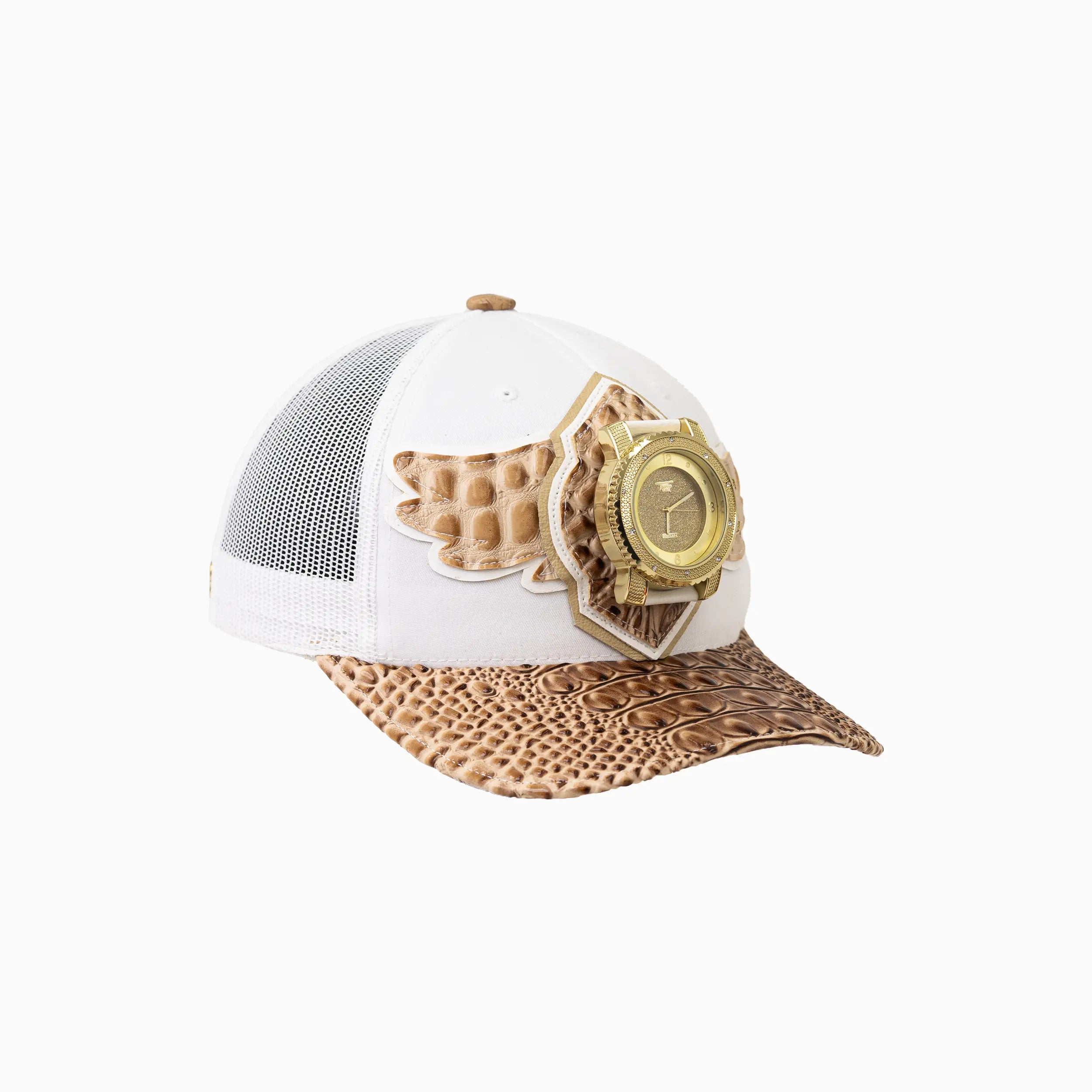 Breyer's Buck 50 Wool Trucker Hat with Leather Visor - Classic Wool Baseball Cap for Men & Women - Perfect for Outdoor Adventures, Hiking, and Casual Wear