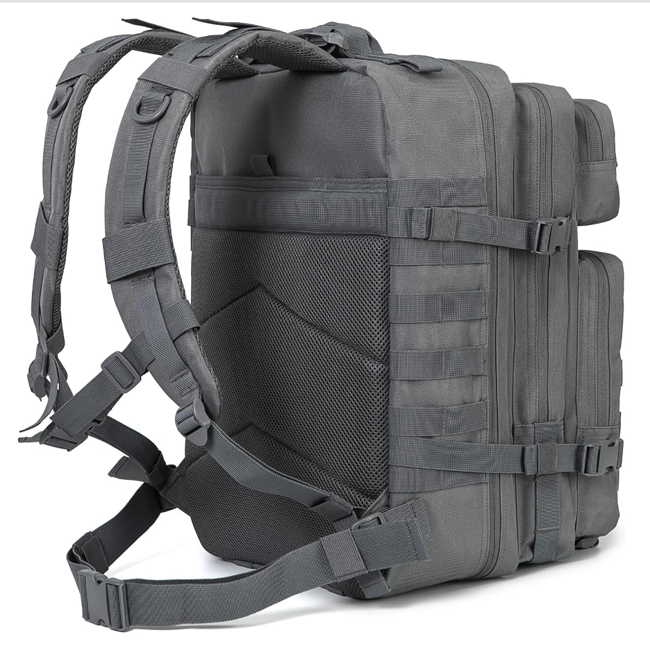 Tactical Backpack with IFAK Solo Combo - Durable Military Rucksack for Emergency First Aid & Outdoor Survival - Perfect for Hiking, Camping, and Adventure Travel