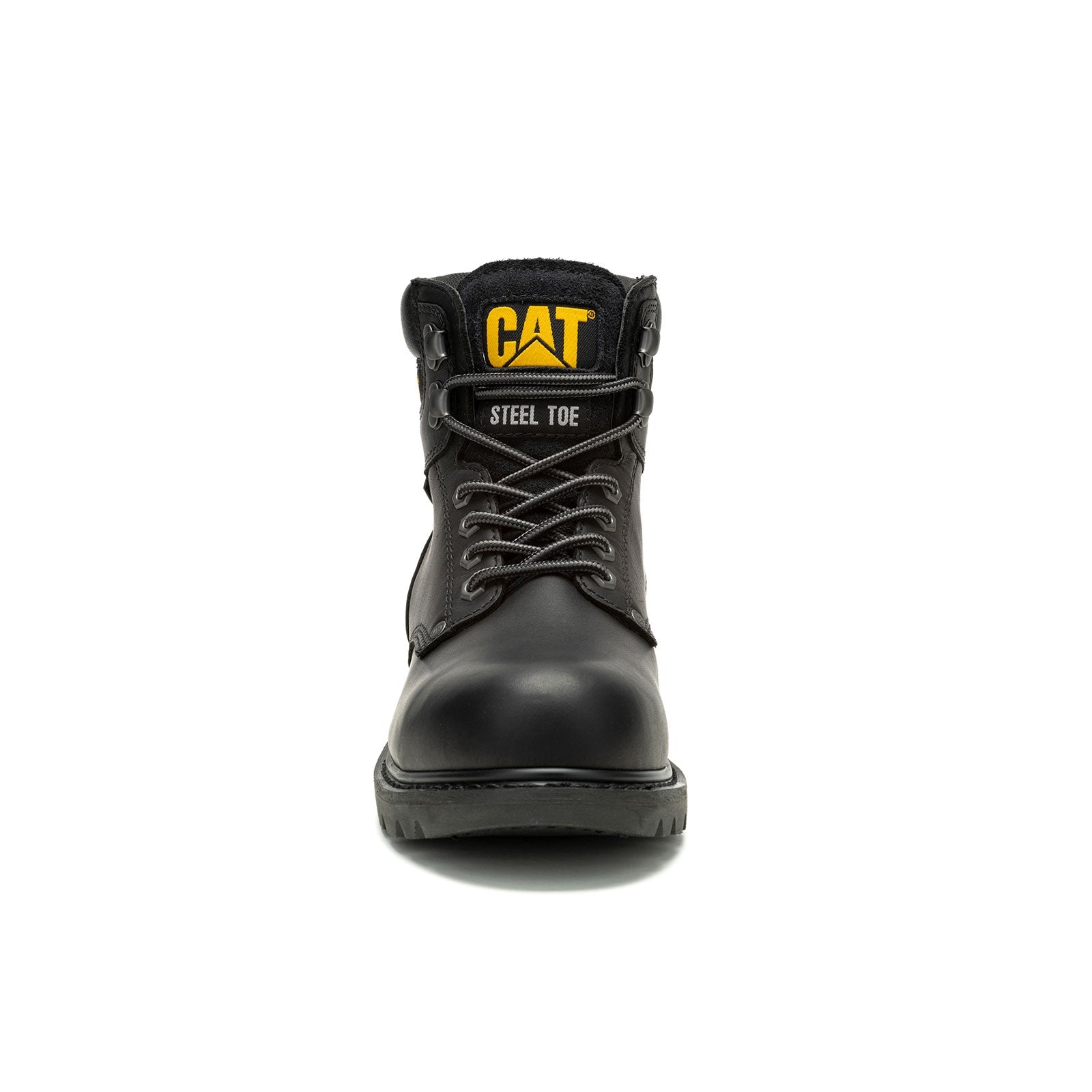 Men's Black Steel Toe Waterproof Work Boots for Construction & Outdoor Jobs - Durable Safety Shoes for Heavy Duty, Rainy Weather & Industrial Work