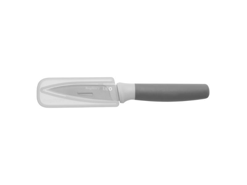 BergHOFF Leo 3.25 Inch Stainless Steel Paring Knife - Sharp Kitchen Knife for Peeling, Slicing & Precision Cutting - Perfect for Fruits, Vegetables & Small Food Prep