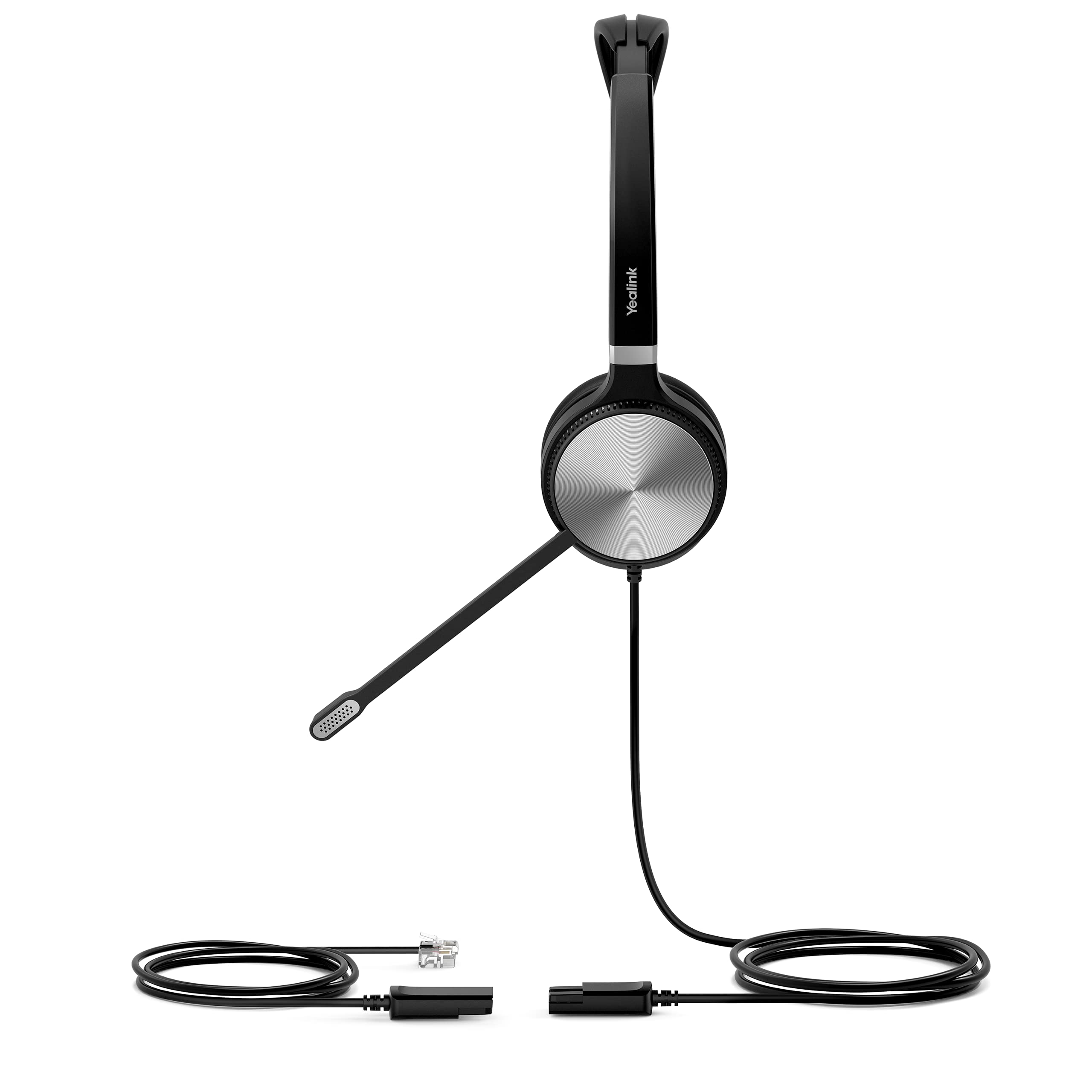 Yealink 3.5mm Headset with Microphone - Noise-Cancelling Office Headset for PC, Laptop, Phone, Teams Certified, Ideal for Remote Work & Online Meetings