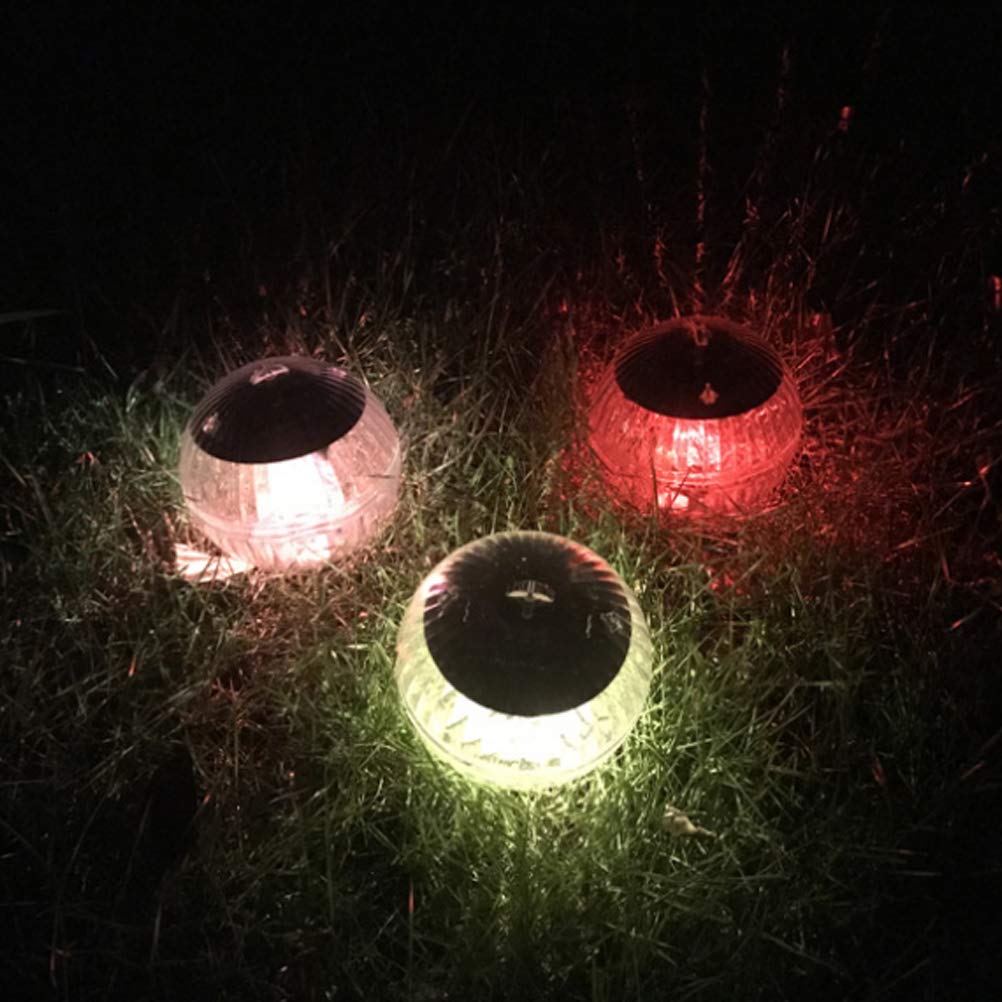 Uonlytech D Rechargeable Solar Pool Lights - 2 Pack Color Changing LED Outdoor Lights for Swimming Pools, Gardens & Patios | Waterproof Solar Powered Night Lights for Backyard, Deck & Landscape Lighting
