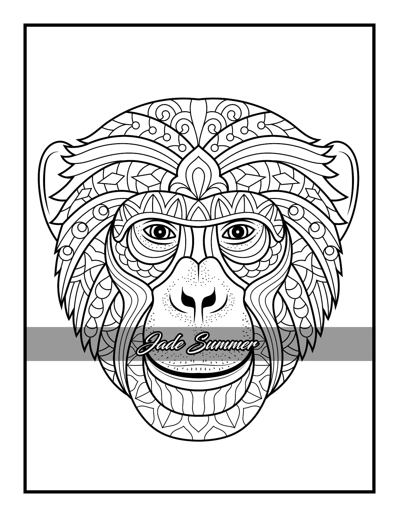 100 Animals Adult Coloring Book - Lions, Elephants, Owls, Horses, Dogs, Cats & More | Stress Relief, Relaxation & Creative Art Therapy for Adults