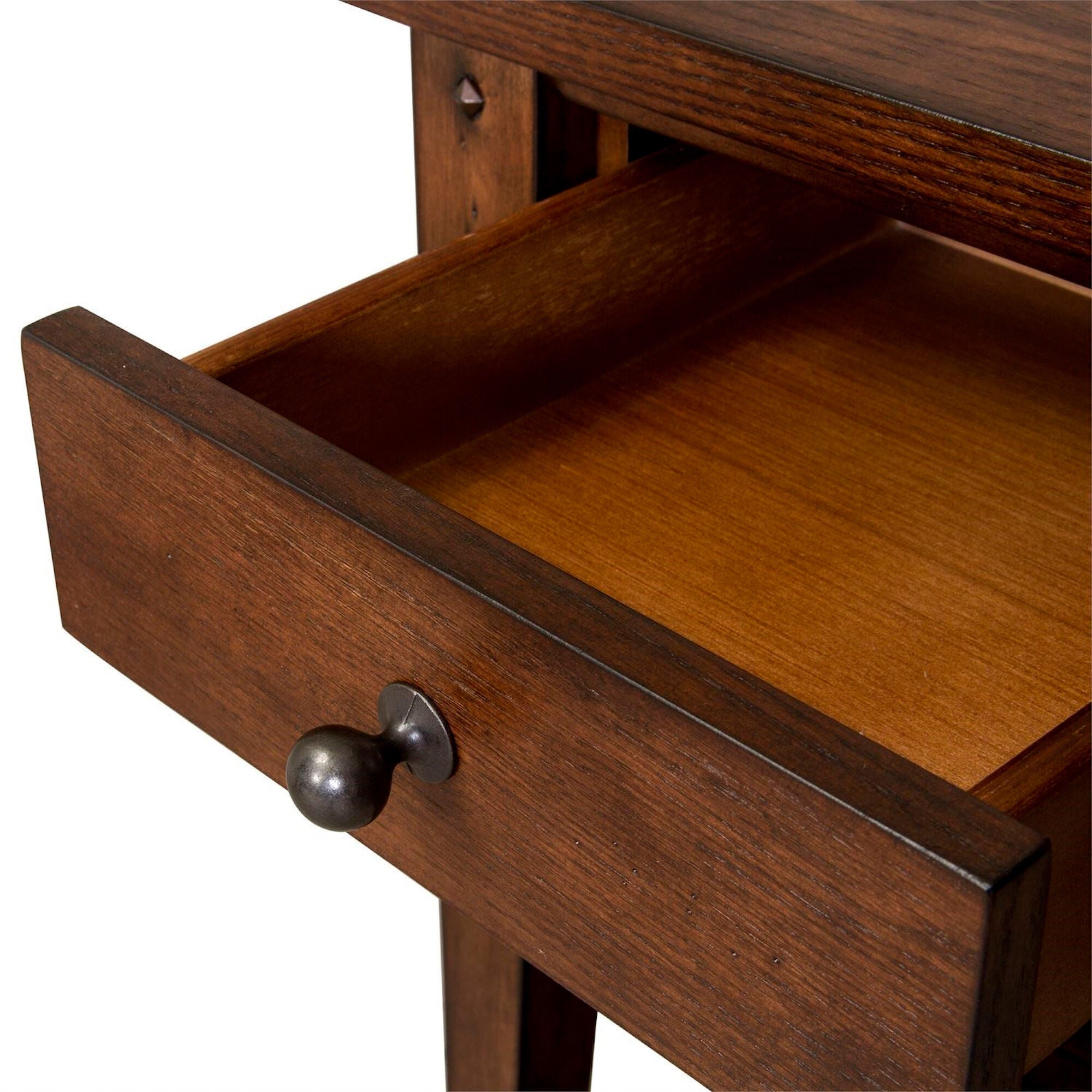 Lake House Chairside Table - Rustic Wood Side Table for Living Room, Bedroom, or Porch - Perfect for Coffee, Books, and Lamps