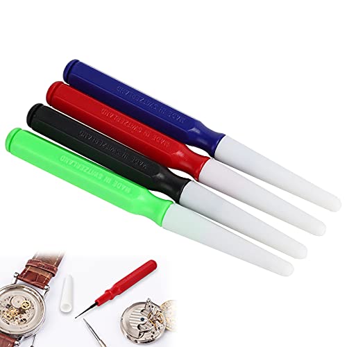 4-Piece Watch Lubricant Oiler Set - Precision Oil Pen & Watch Repair Tools for Watchmakers | Portable Watchmaker Kit for Smooth Movement & Maintenance | Ideal for DIY Watch Repair, Clock Maintenance & Jewelry Care