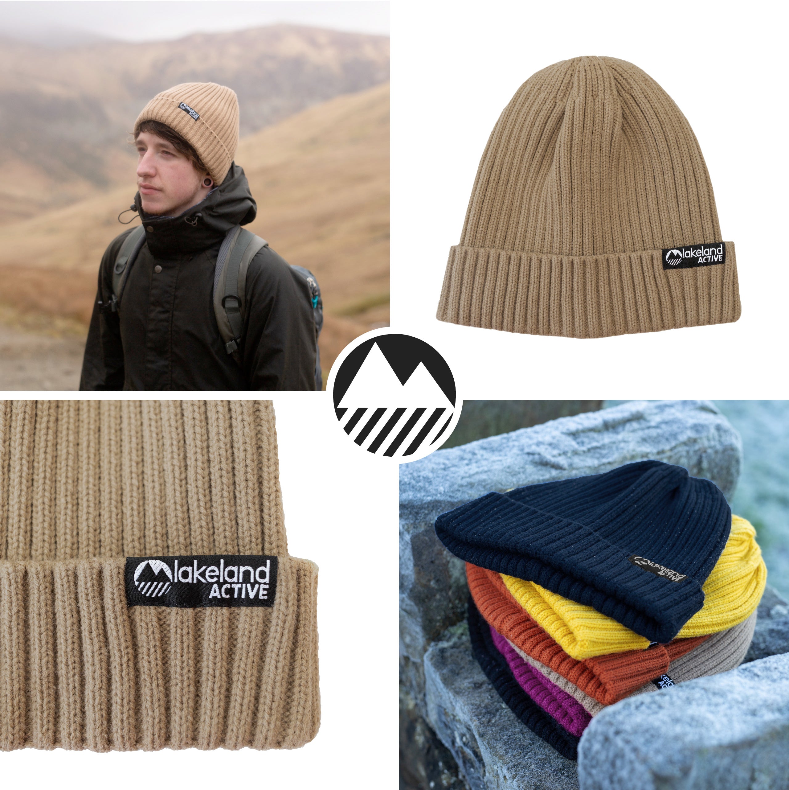 Birkett Ribbed Knit Beanie Hat for Women & Men - Soft Winter Warm Earth Tone Beanie - Perfect for Cold Weather, Outdoor Activities & Casual Style
