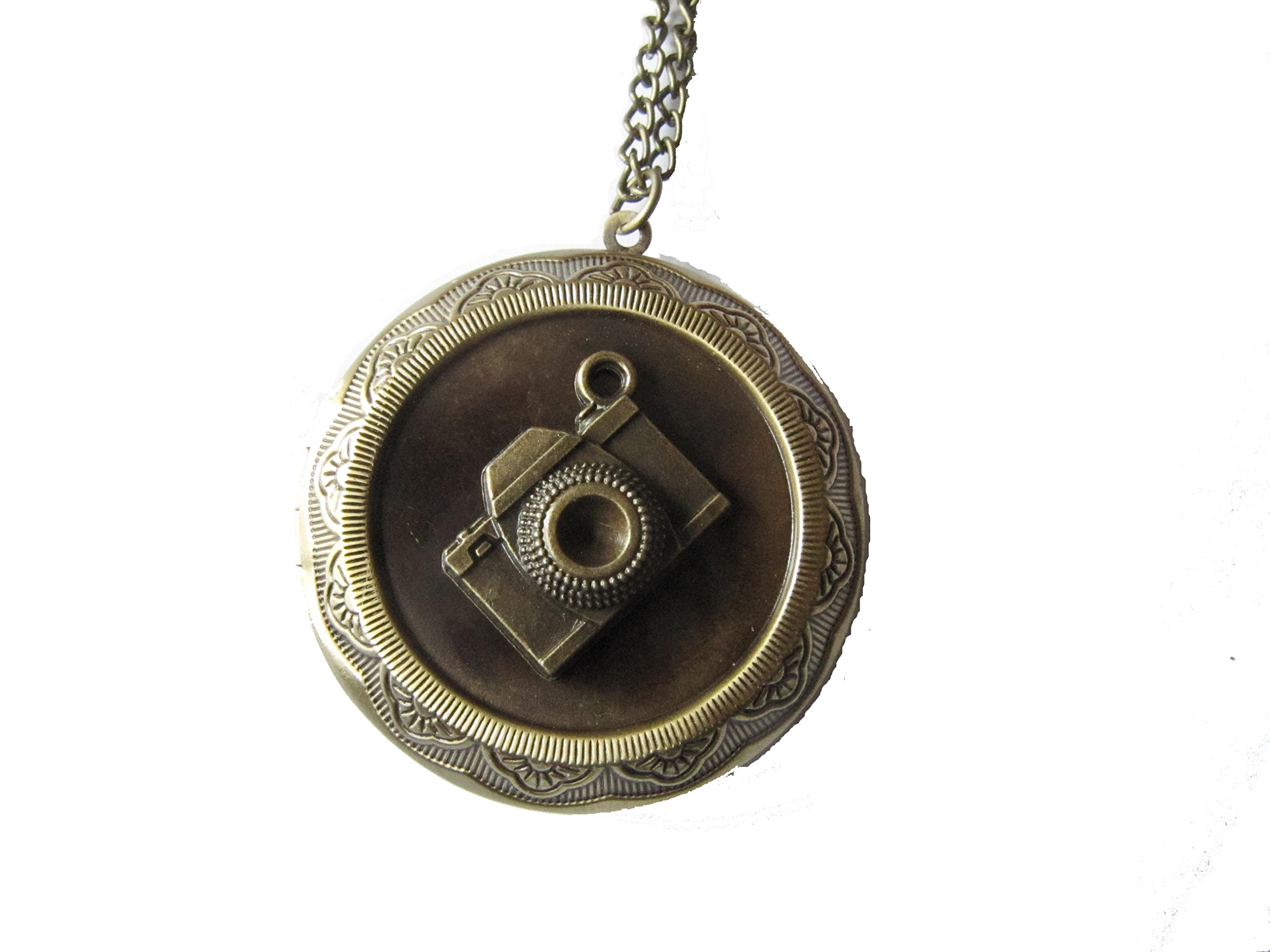 Camera Necklace - Vintage Camera Pendant Jewelry for Photographers & Travel Lovers | Perfect Gift for Photographers, Travel Enthusiasts & Jewelry Collectors | Great for Weddings, Anniversaries & Birthday Gifts