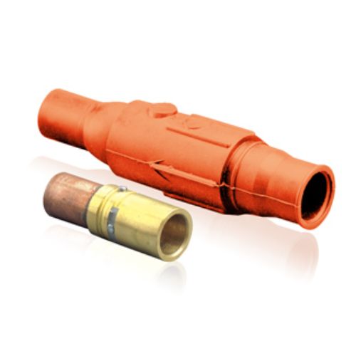 22 Series Ball Nose In-Line Latching Connector for 350-500MCM Cables - 690 Amp Max Rating - Heavy Duty Electrical Connections for Industrial, Marine and Renewable Energy Applications