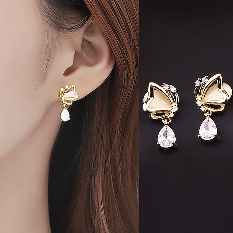 Elegant Women's Long Pearl Tassel Drop Earrings - Perfect for Weddings, Parties & Special Occasions