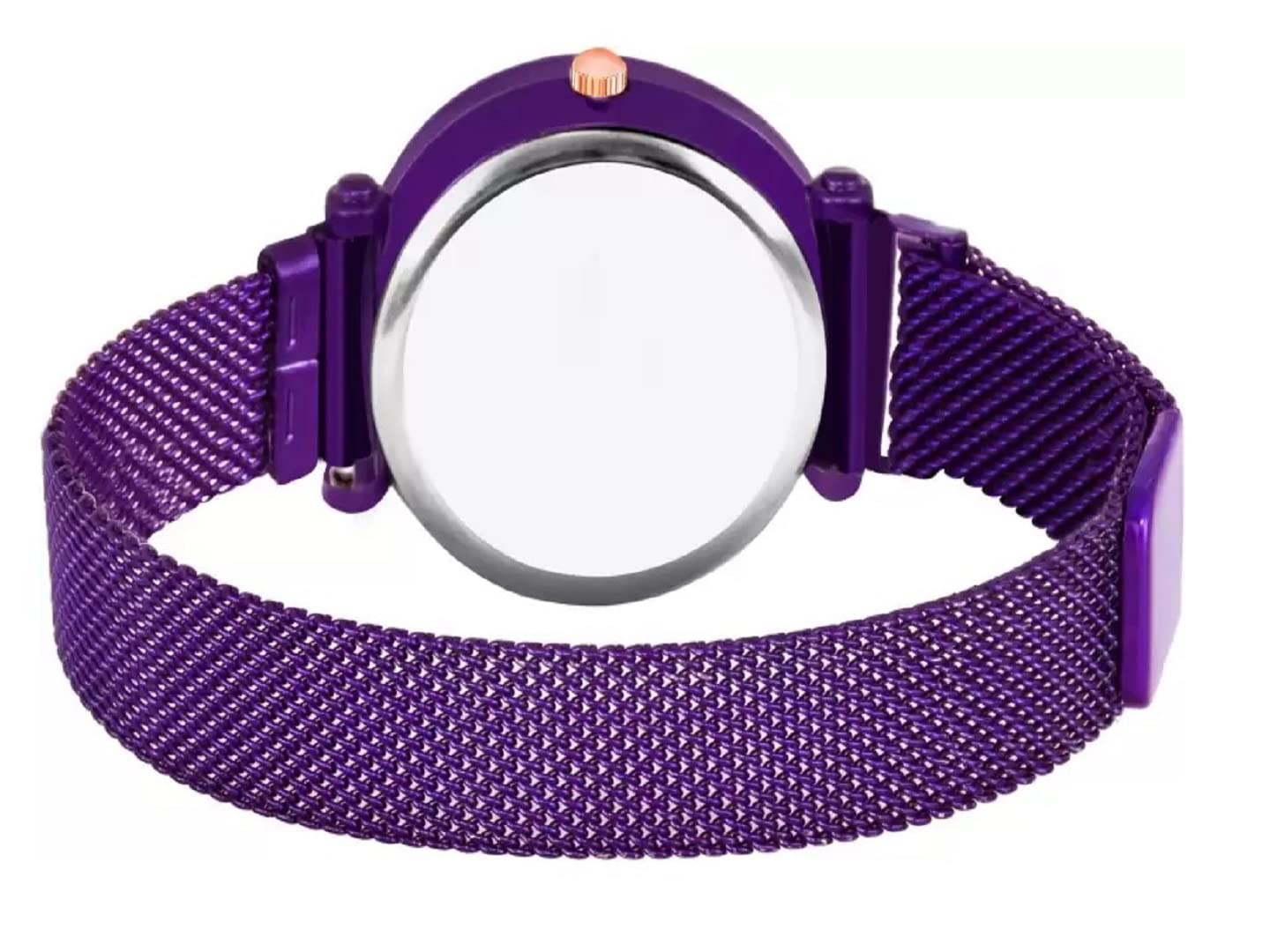 Trendy Magnetic Belt Watches for Women & Girls - Stylish SR-723 AT-7231 Watch - Perfect for Casual Wear, Office & Special Occasions (Pack of 1)