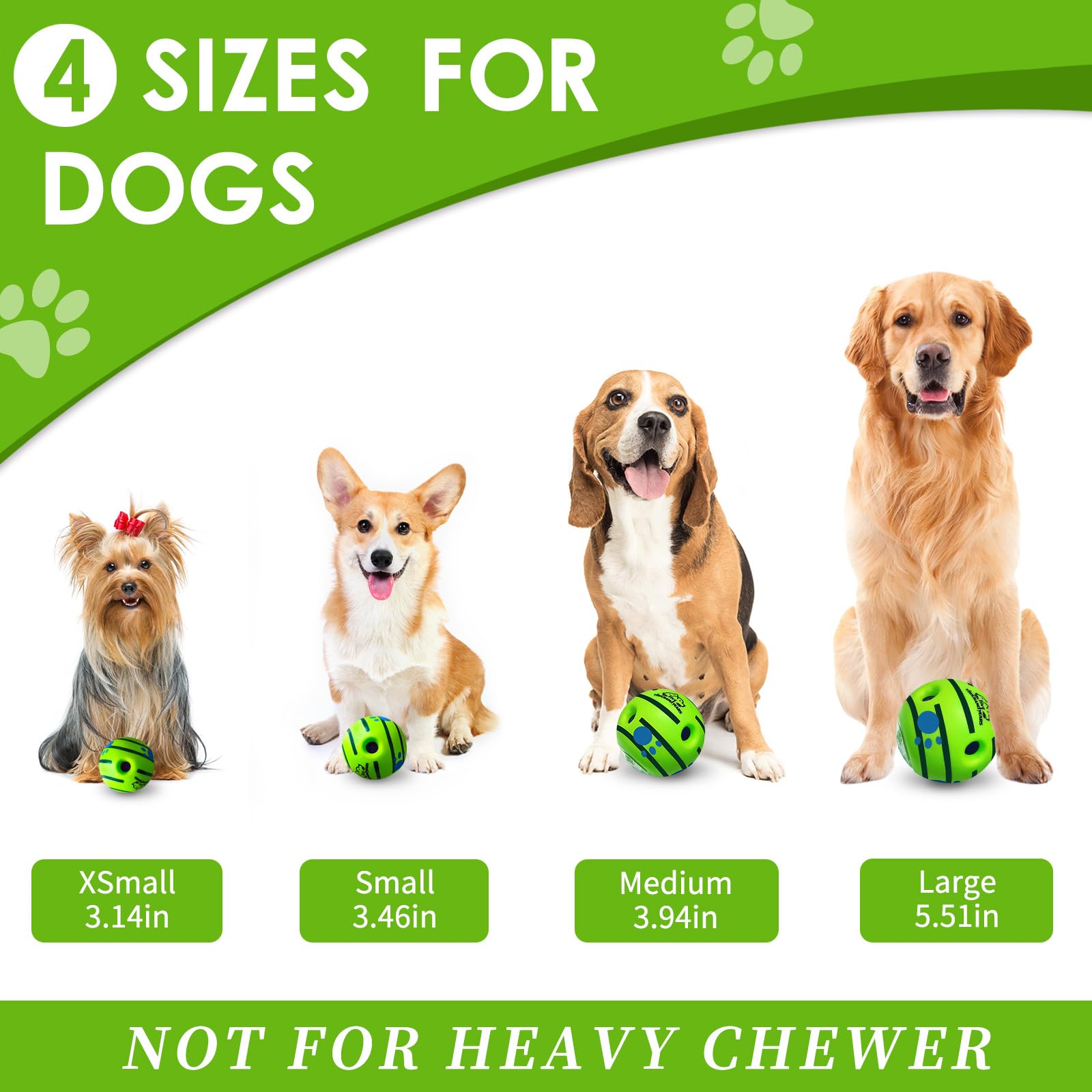 Interactive Wobble Dog Treat Ball - Puzzle Toy with Treat Dispenser & Squeaker for Small to Medium Dogs - Perfect for Indoor Play, Training Rewards, and Mental Stimulation