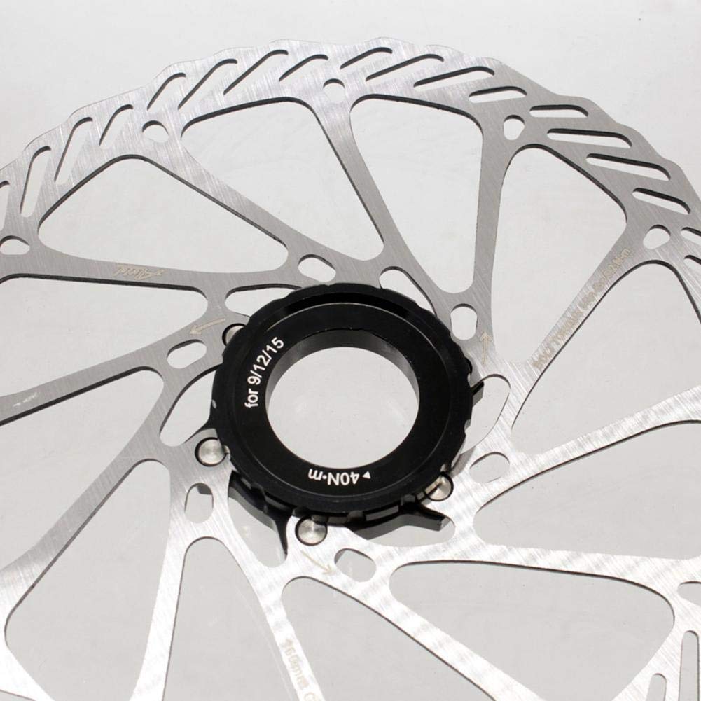 6 Bolt to Center Lock Adapter - Aluminum Alloy Bicycle Brake Rotor Hub Spacer - Compatible with MTB, Road & Cyclocross Bikes - Perfect for Wheel Upgrades & Disc Brake Conversions