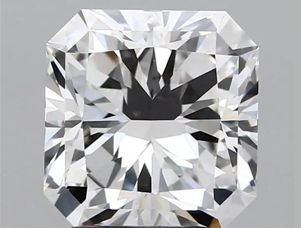 2.88 Carat F Color VS1 Clarity Radiant Cut Lab-Grown Diamond for Engagement Rings & Fine Jewelry