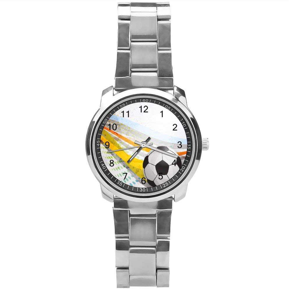 Yolocal Analog Wrist Watch for Teens - Stainless Steel Strap Boys Watch | Stylish Room Decor & Everyday Wear
