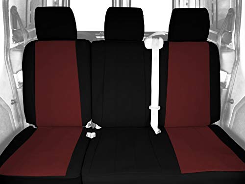 Burgandy Insert with Black Trim