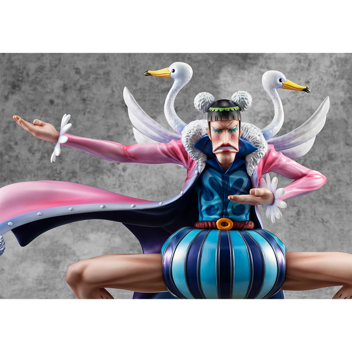 One Piece PVC Statue - P.O.P. Playback Memories Mr. 2 Bon Clay 23cm Anime Collectible Figure | Perfect for Display, Anime Fans & Gift Giving