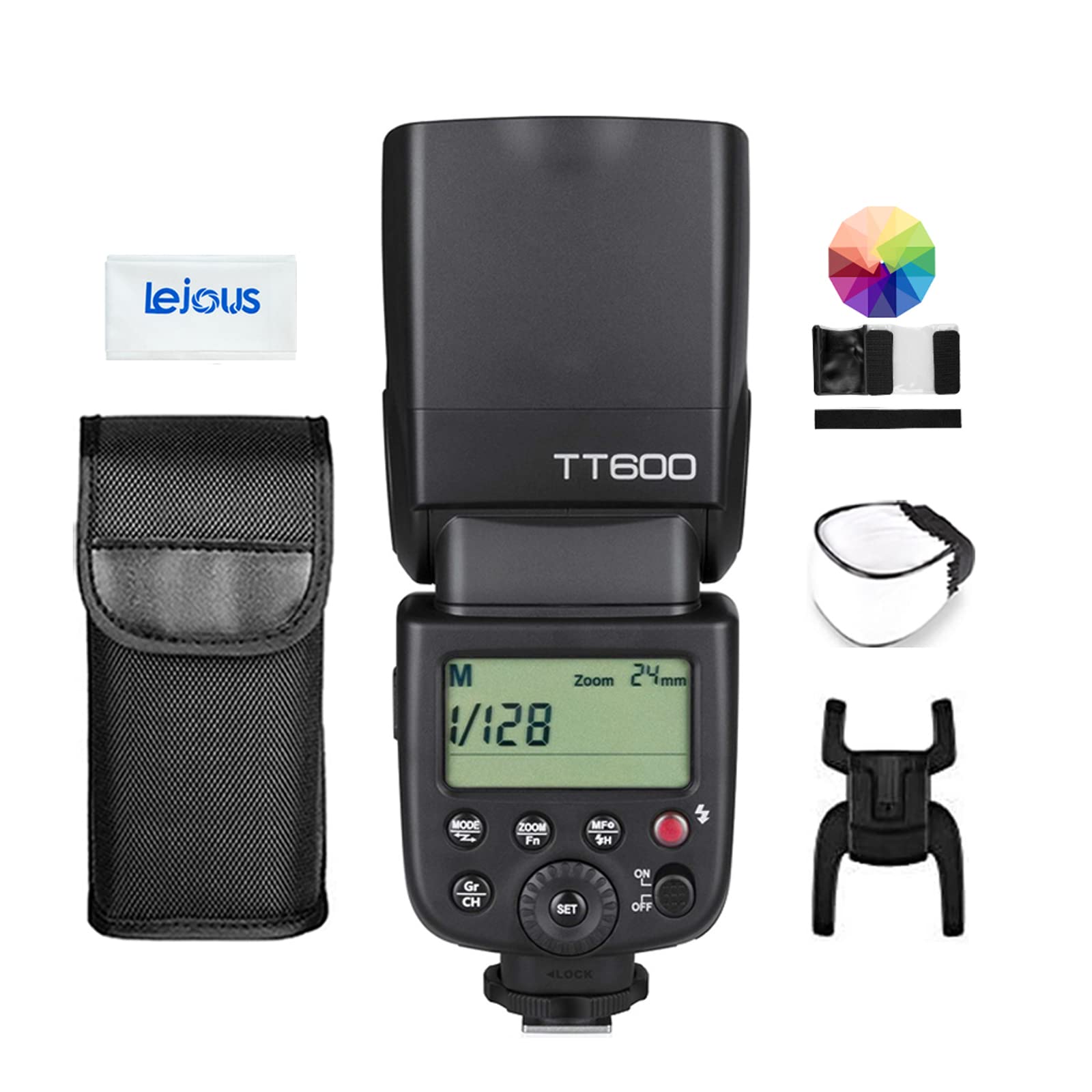 Godox TT600 2.4G Wireless Flash Speedlite for Canon Nikon Sony Fujifilm - 60GN Manual Flash with Master/Slave Mode - Perfect for Portrait, Wedding & Studio Photography