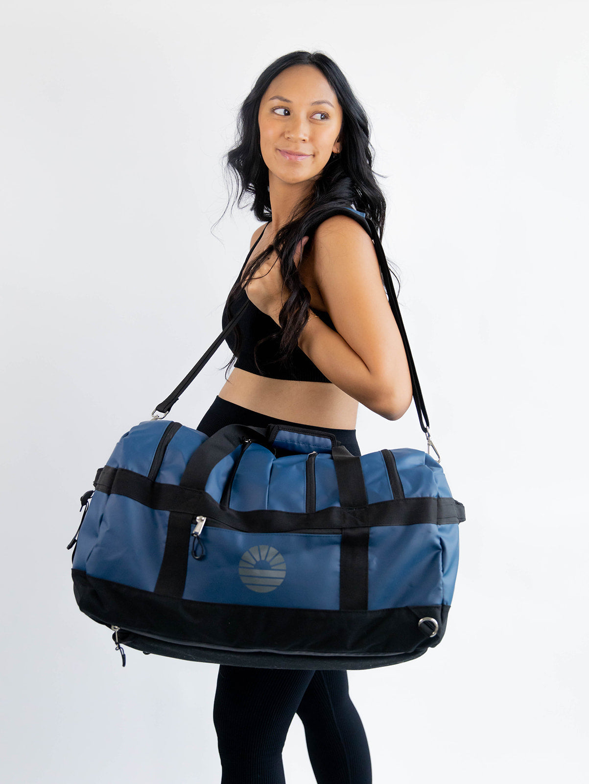 Waterproof 60L Travel Duffel Bag - Lightweight Foldable Gym Duffle with Shoulder Strap for Camping, Hiking, Sports & Weekend Getaways
