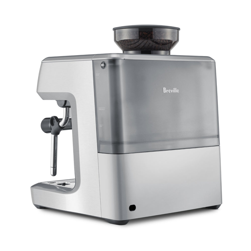 Breville BES880BTR The Barista Touch Espresso Machine - Black Truffle | Semi-Automatic Coffee Maker with Built-in Grinder & Milk Frother | Perfect for Home Baristas & Coffee Lovers