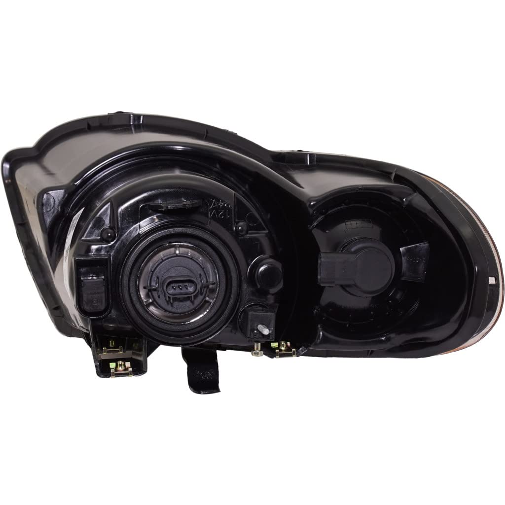 Chrysler Town & Country Headlight Assembly 2005-2007 Pair with Bulbs - DOT Certified Replacement Headlights (CH2502152) for Improved Night Driving Safety
