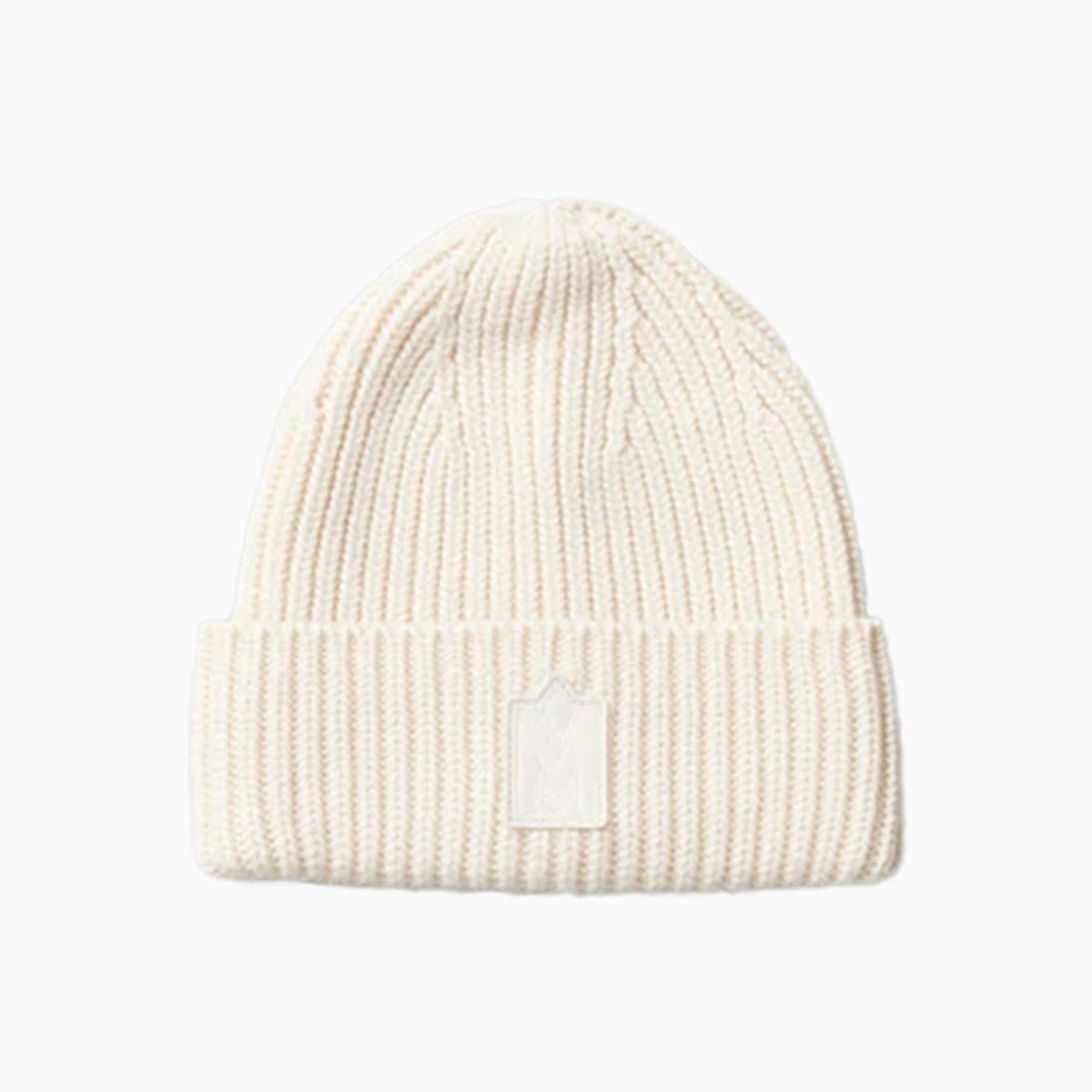 JUDE Hand Knit Ribbed Cuff Beanie Hat - Warm Winter Knit Cap for Men & Women - Perfect for Skiing, Snowboarding & Outdoor Activities
