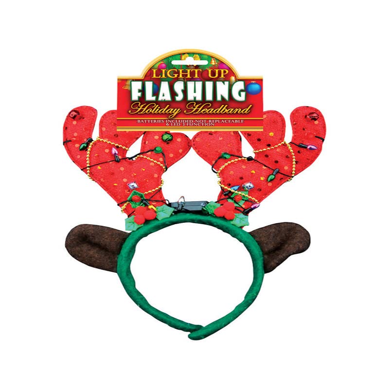 Magic Seasons Christmas Holiday Headbands - Pack of 24 | Festive Holiday Party Accessories for Women & Kids | Perfect for Christmas Parties, Family Gatherings & Photo Props