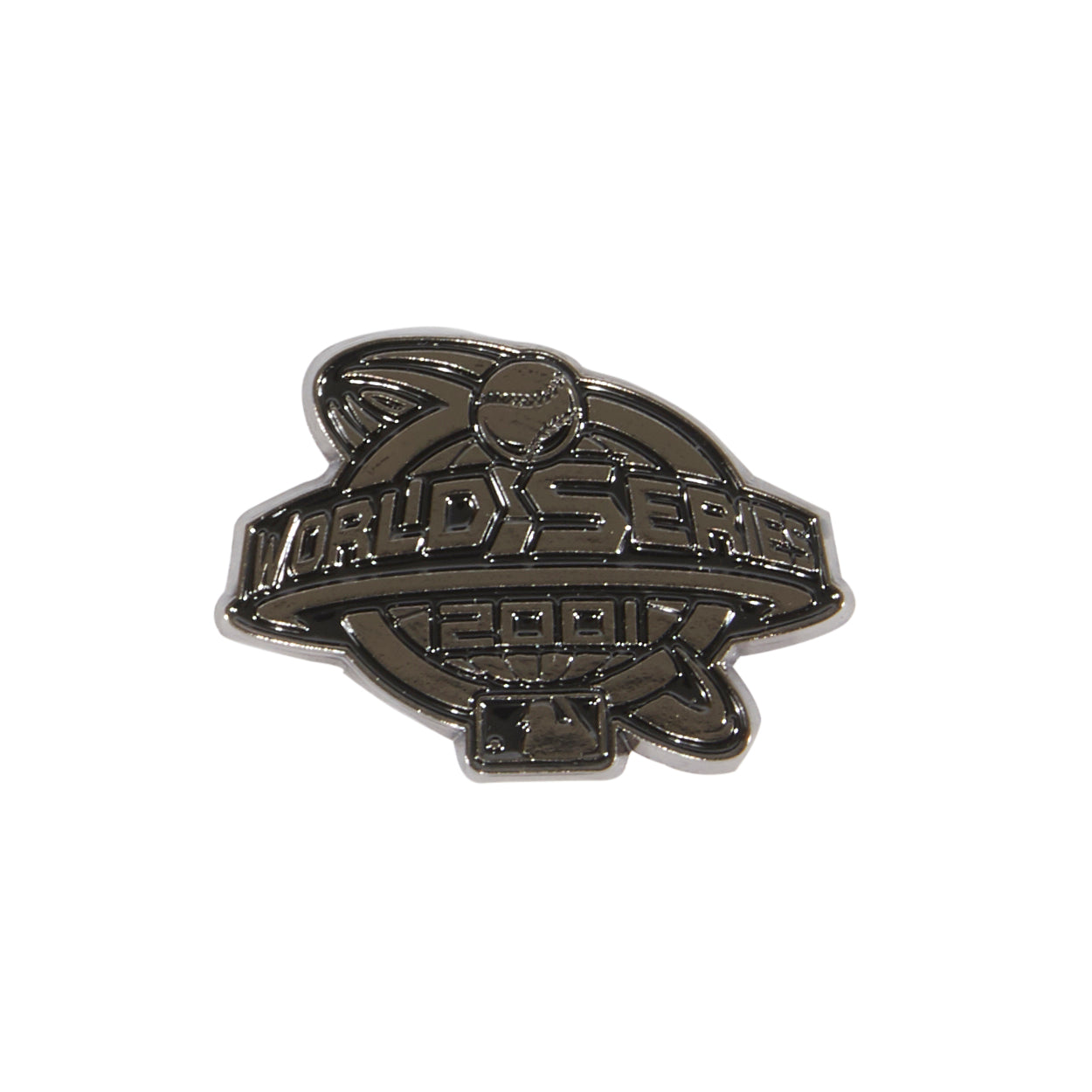 Official Hat Club 2001 World Series Pin - Black Collectible Baseball Memorabilia for Fans & Collectors | Perfect for Display, Gifts, and Sports Enthusiasts
