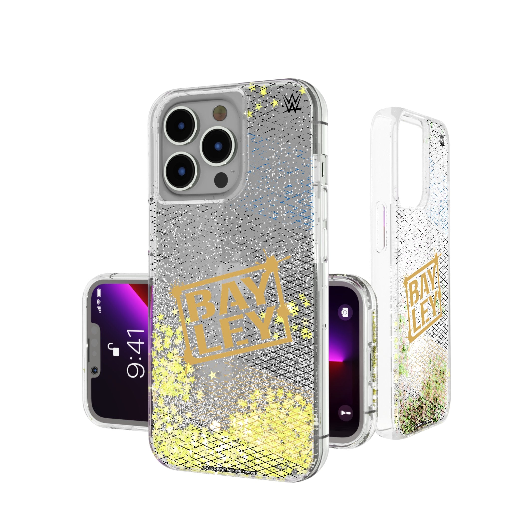 Bayley Steel Glitter Phone Case - Premium Protective Cover for iPhone & Samsung - Sparkle & Durable Design - Perfect for Everyday Use, Parties & Gifting