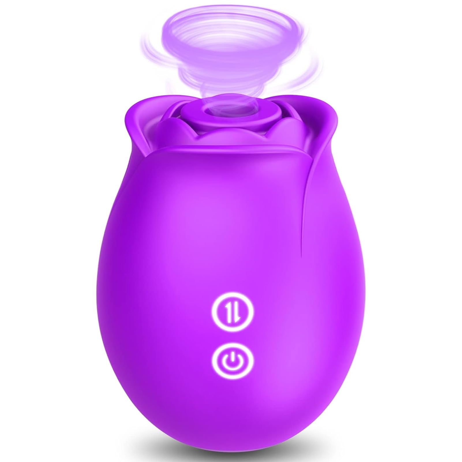 Rose Sex Toy Stimulator - Powerful Clitoral Sucking & G-Spot Vibrator for Women, Rechargeable Adult Pleasure Toy - Perfect for Solo Play & Couples Intimacy