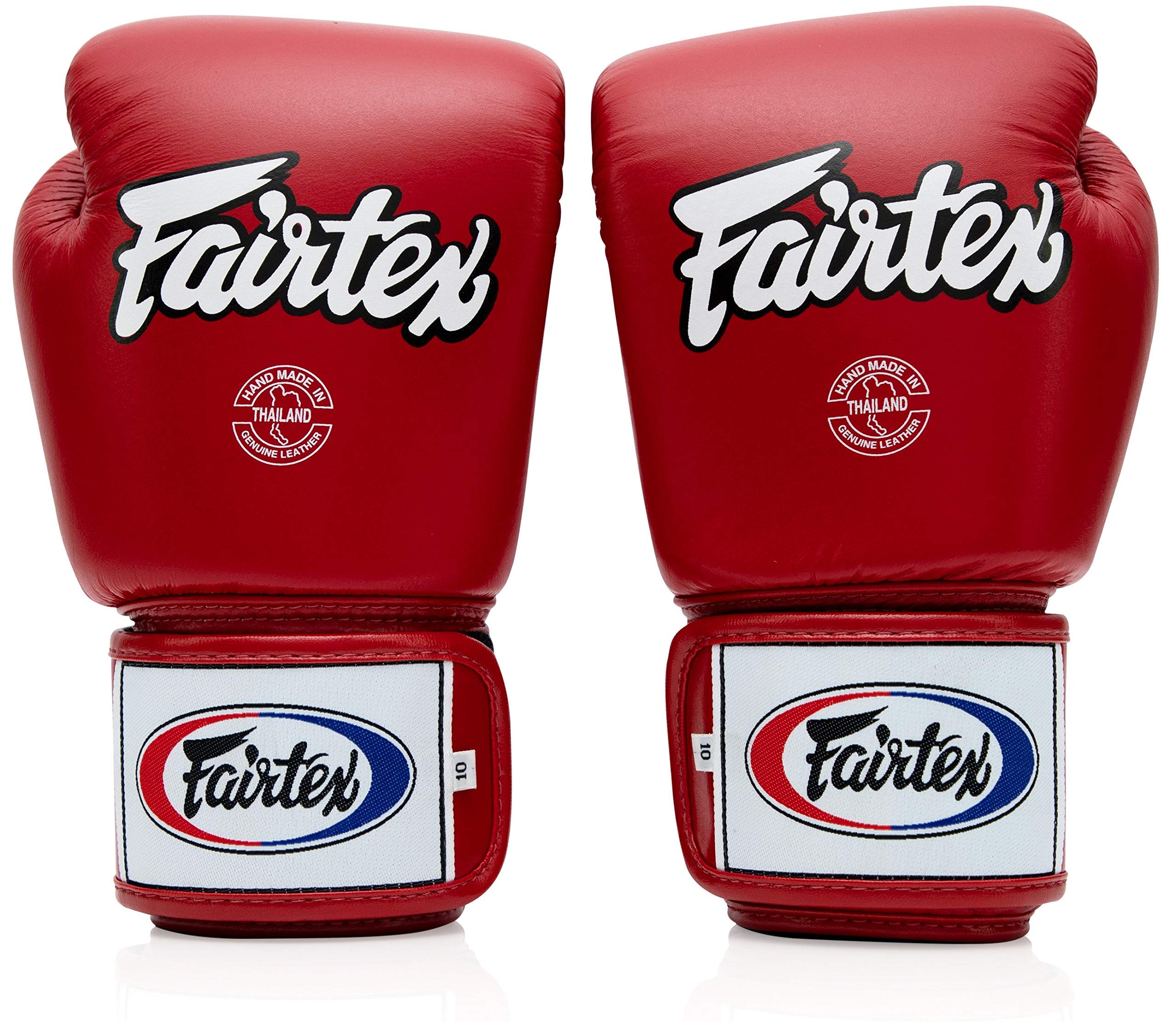 Fairtex BGV1 Muay Thai Boxing Gloves for Men, Women & Kids - Premium MMA Training Sparring Gloves | Lightweight, Shock Absorbent Punching Gloves for Martial Arts, Kickboxing & Fitness Training