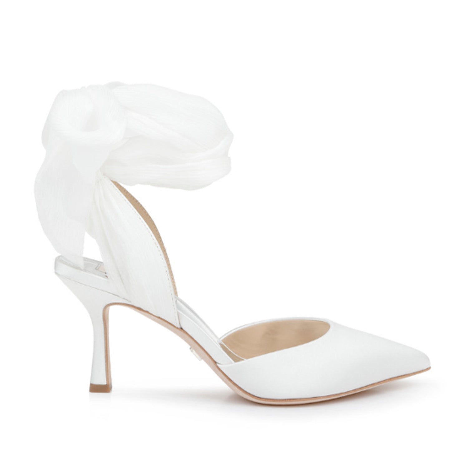 Badgley Mischka Women's Blaze White Evening Gown - Elegant Formal Dress for Weddings, Galas & Special Occasions
