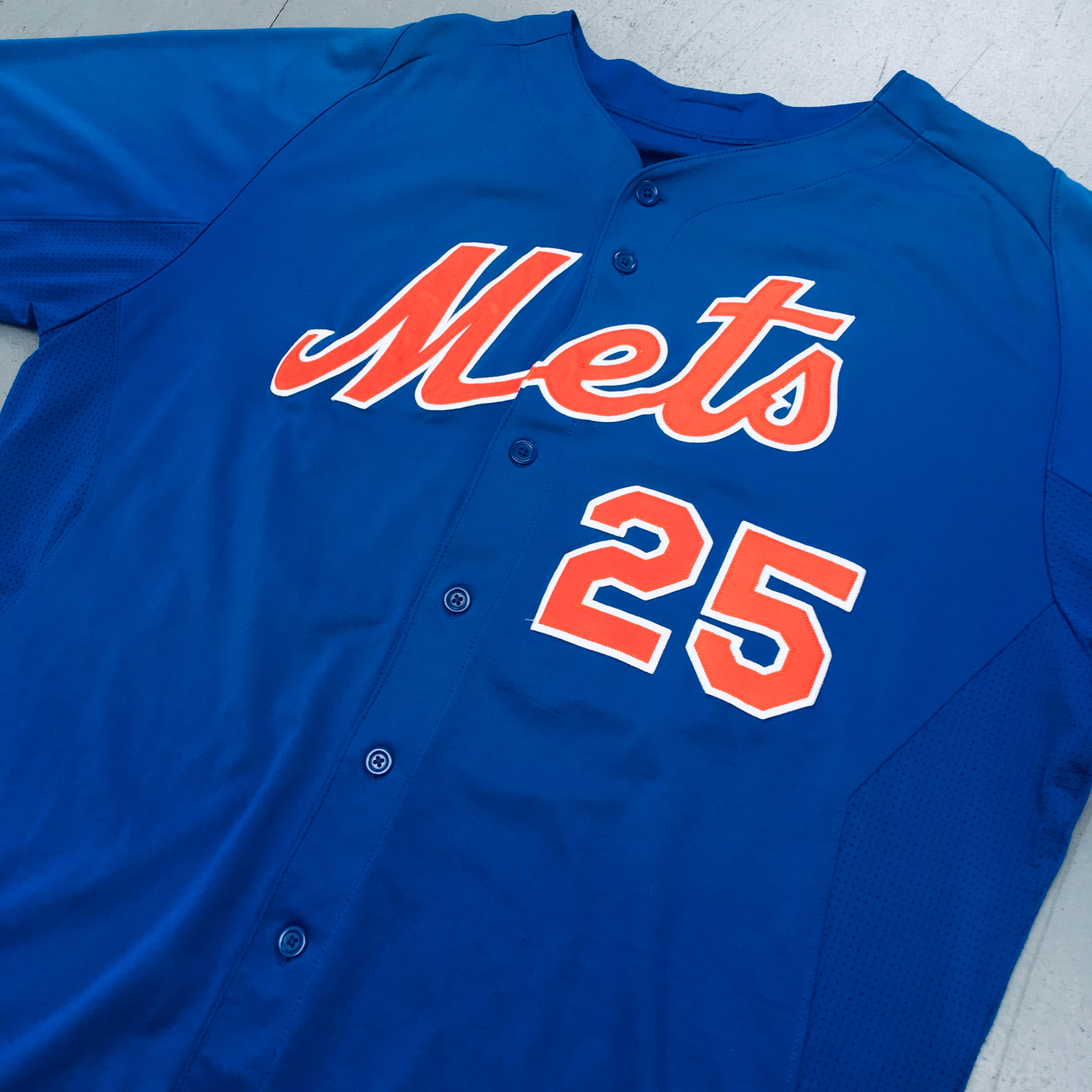 Authentic New York Mets Ricky Bones 2013 Game-Worn Jersey (Size XL) - Perfect for Baseball Fans, Collectors & Game Day Outfits