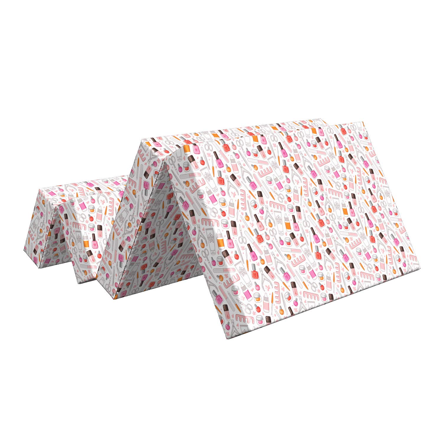 Ambesonne Foldable Makeup Mattress for Salon & Home, 74.8