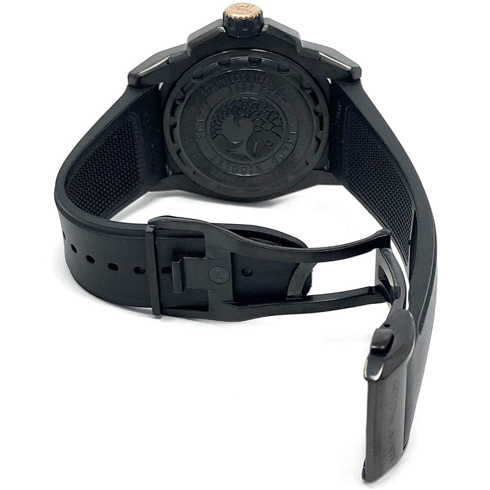 ARMAND NICOLET A480AQS NS GG4710N Men's Luxury Automatic Watch with Black Silicone Strap - Perfect for Business, Formal Events & Everyday Wear