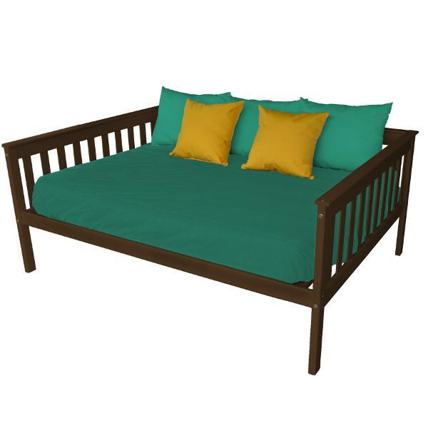 VersaLoft Mission Daybed - Solid Wood Modern Sofa Bed with Storage for Living Room, Guest Room & Small Spaces | Perfect for Lounging, Sleeping & Extra Seating