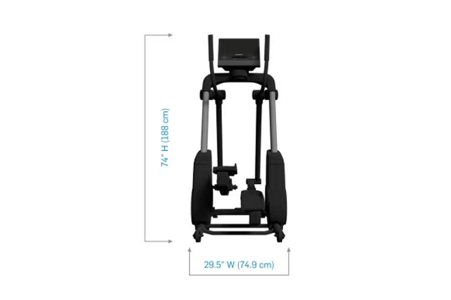 NordicTrack X16 Elliptical Machine - Low Impact Cardio Workout Equipment for Home Gym | Perfect for Small Spaces & Full-Body Training