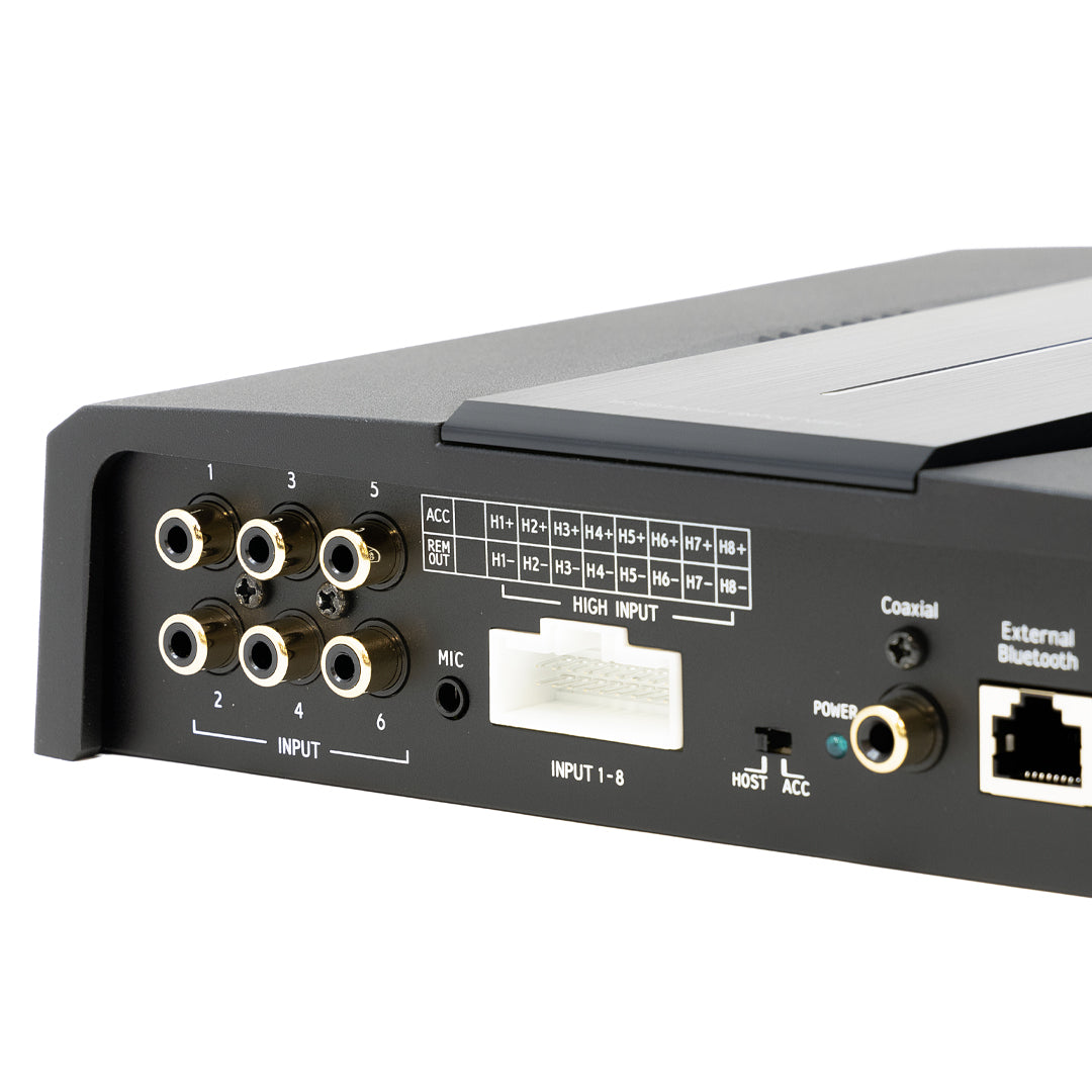 Alpine PXE C80 88 Optim8 8-Channel Car Audio Sound Processor & Amplifier with Advanced Sound Tuning - Perfect for Car Audio Systems, Home Theaters, and Professional Studio Setups
