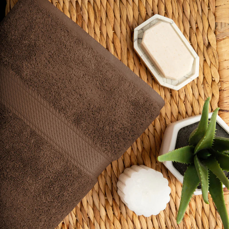 Premium Egyptian Cotton 10-Piece Towel Set - Ultra Soft, Heavyweight & Plush for Bath, Spa & Luxury Home Use