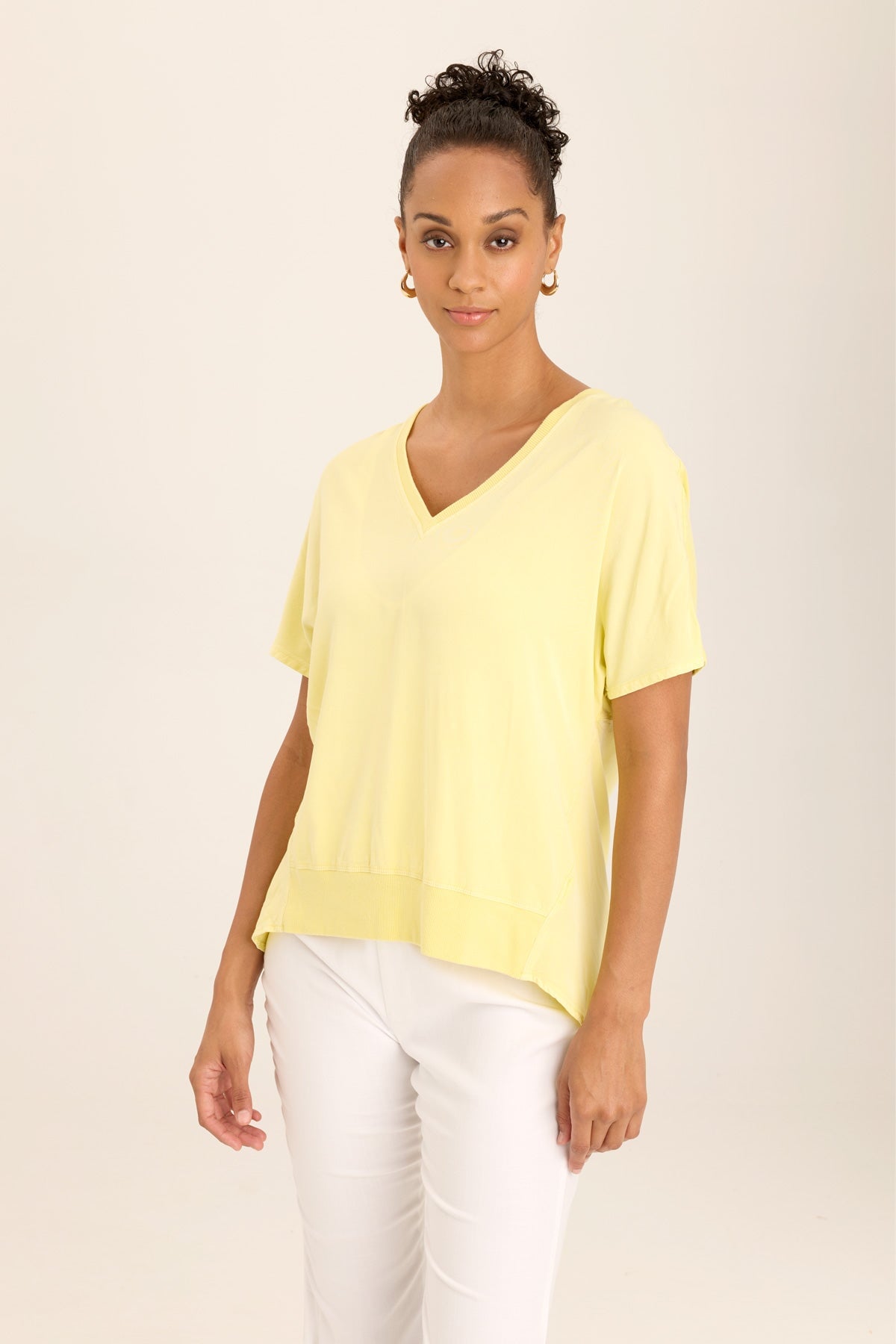 Twill Clara Top Illume Pigment - Women's Stylish Casual Blouse for Work & Everyday Wear | Perfect for Office, Dates & Outings