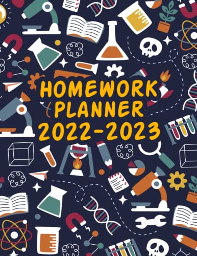 2022-2023 Student Homework Planner - Academic Organizer for College & High School Students | Daily Assignment Tracker & Study Schedule for Better Time Management