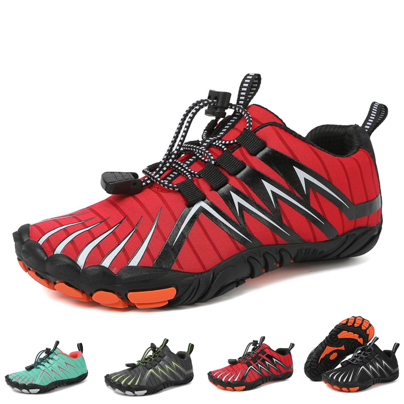 LOSD Women's Barefoot Hiking Shoes - Non-Slip, Breathable & Quick-Dry Minimalist Trail Shoes for Outdoor Adventures & Water Activities