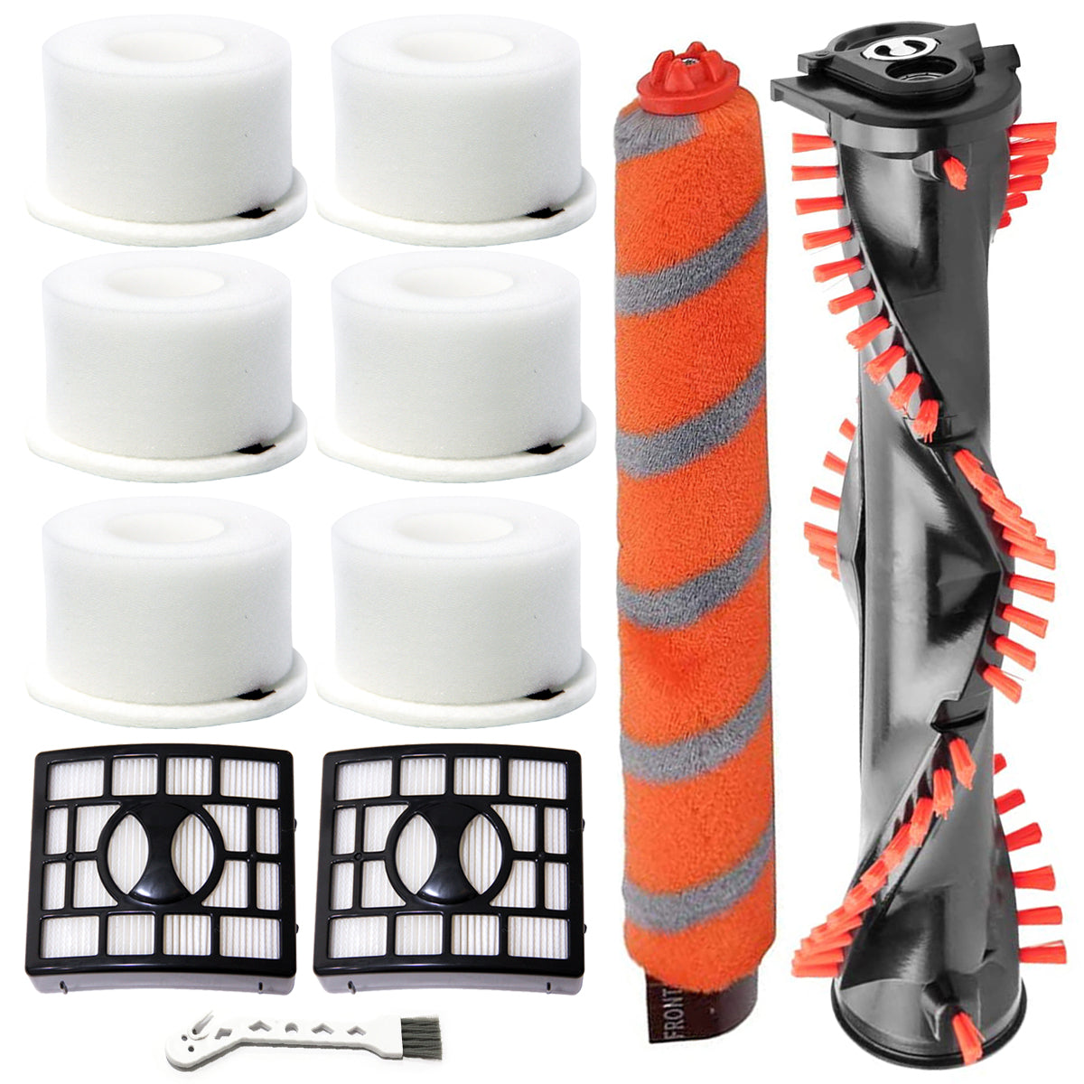 Shark NV800 NV801Q NV803 DuoClean Vacuum Replacement Bristle Brush - Compatible with Shark DuoClean Upright Vacuums for Deep Cleaning Carpets and Hard Floors