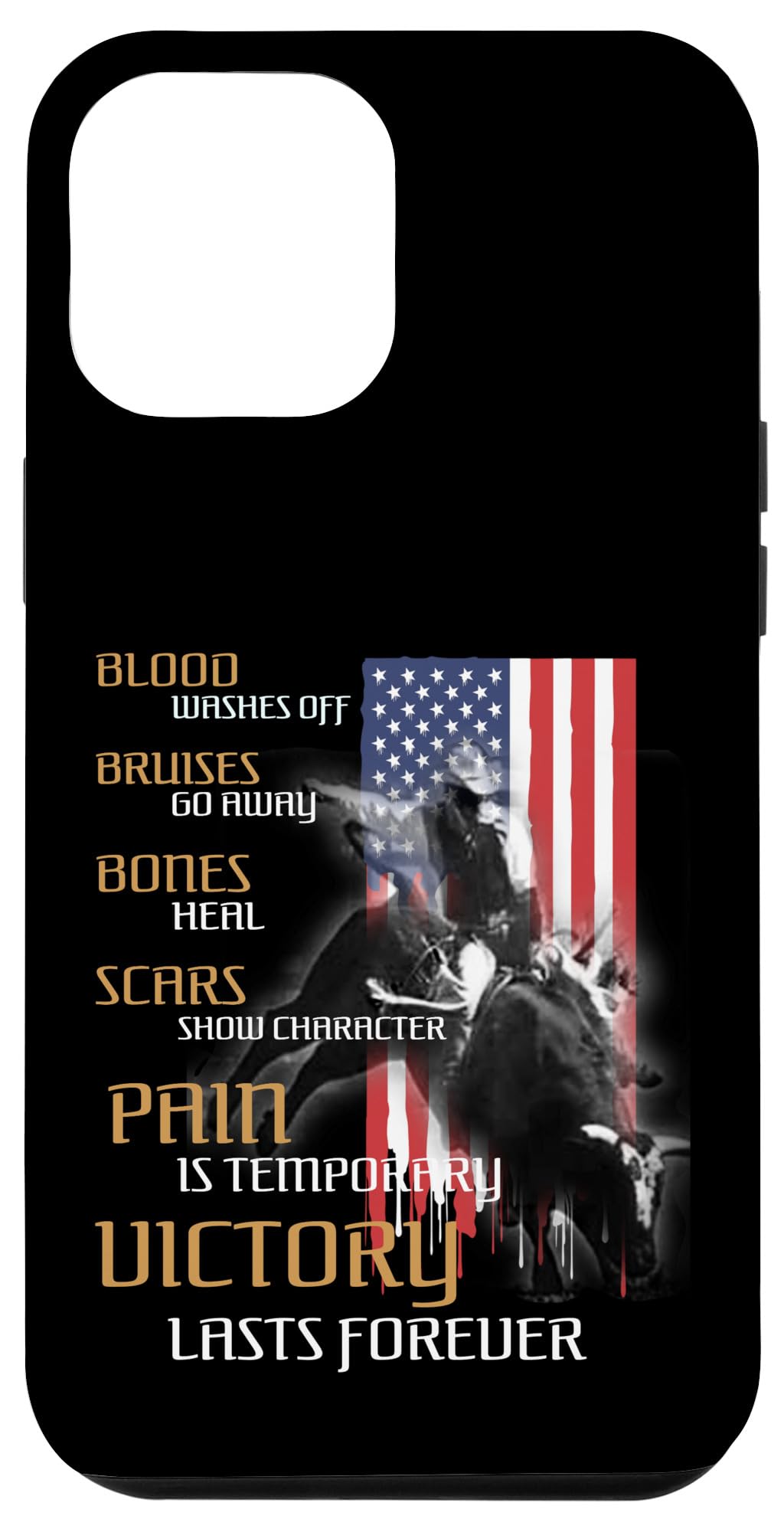 iPhone 12 Pro Max Case - Rugged Western Bull Riding Design for Men | Durable Protective Phone Cover for Rodeo, Cowboy Lifestyle & Outdoor Adventures